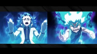 Beyblade Burst Lui VS Dr Evel , Eng-Dub