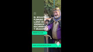 El Boulevard Fleming se transformó en una aldea medieval