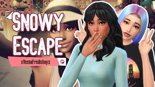 The Sims 4 Snowy Escape🏔//A festival full of adventures