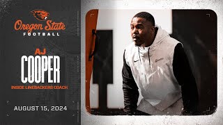 Oregon State Football: AJ Cooper (8/15/24)