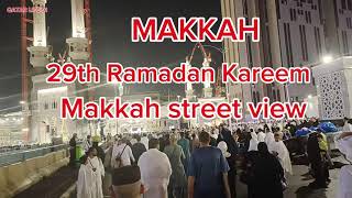 Makkah street 29th Ramadan Kareem #makkah #beautiful #islam