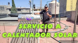 servicio a calentador solar