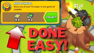 AXIS OF HAVOC Bloons TD 6 CHIMPS Tree Stump Done Easy!