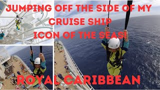 CROWN'S EDGE THRILL, ICON OF THE SEAS - JUMPING OFF MY CRUISE SHIP REVIEW,  ROYAL CARIBBEAN