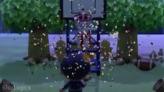 playing basketball in animal crossing new horizons