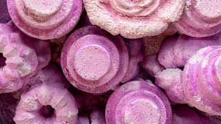 Soft and Dusty Pink Gym Chalk Cake Reforms ASMR • Oddly Satisfying • Sleep Aid