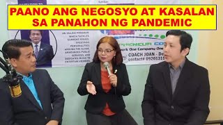 PAANO ANG NEGOSYO AT KASALAN SA PANAHON NG PANDEMIC