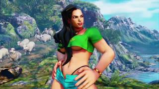 Street Fighter V Modo Historia LAURA