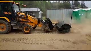 щетка поворотная на JCB 3 CX мтз-навеска.shop