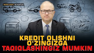 🟡Kredit olishni o'zingizga taqiqlashingiz mumkin #munosabat