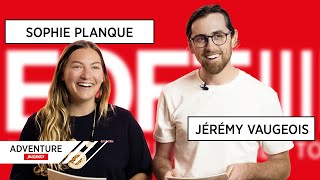 ADVENTURE BUDDIES: Sophie Planque & Jérémy Vaugeois