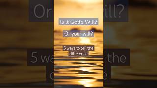 🧐God’s Will vs Your Will?🙏 #Christian #Religion #Devotional #devotion #Bible #Godswill #Bibleverse