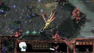 Grandmaster ZvT - Ling only vs Battlercruiser MECH - Live Commentary - Starcraft 2 - Railgan