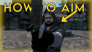 How To Aim The Bow & Where To Shoot - Blade & Sorcery Bow tips - Armoured/Shielded Enemies Included