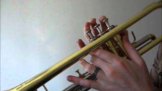 Learn to play G Blues Scale on Trumpet