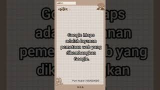 penggunaan google maps