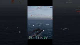 【World of Warships】kitakaze #shots  #wows