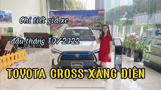 Báo giá Toyota Cross Xăng Điện đầu tuần tháng 10| Giao xe sớm |Tặng 7 năm bảo hành | Toyota Pháp Vân