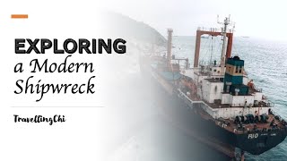 Exploring a modern shipwreck | Travel Vlog