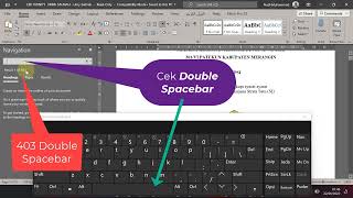 Check  Double Spacebar, Editor Score, and Spelling for Microsoft Word