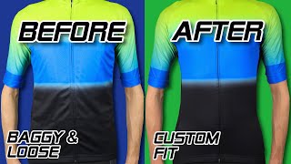 Tailoring cheap CYCLE JERSEYS, from loose & baggy to a premium fit!