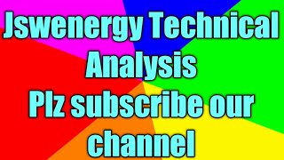 Jswenergy share ! Jswenergy technical view and analysis ! Yes we can series ! Education Purpose