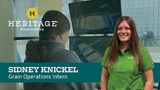 2023 Heritage Cooperative Interns - Sidney Knickel, Grain Operations Intern