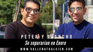 Peter Manjarrés y Juancho de la Espriella se separarían en Enero vía @Vallenatoalcien