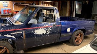 Frame Rust Repair And A New Bed! The Turbo Dakota Is Coming Back Together!