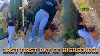 GRWM: FIRST FIRST DAY VLOG/ SENIOR YEAR