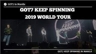 GOT7 Keep Spinning 2019 World Tour | GOT7 in Manila '19