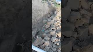 REMOBIENDO simentasion de PIEDRA ke no tenía cemento