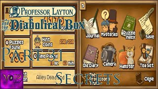 Secrets - Professor Layton and the Diabolical Box 100% |31|