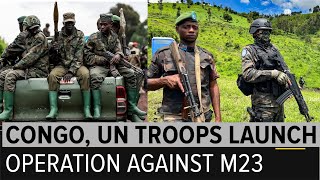 Congo & UN troops set up defensive perimeter in Goma to Fight M23/RDF rebels