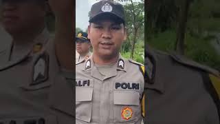 Sungai Enim Desa Tanjung Agung Meluap, Pihak Kepolisian Setempat Menghimbau Kepada Warga Agar Hati2