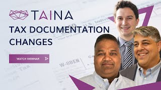 Tax Documentation Changes | TAINA Technology