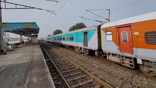 Honking HWH WAP5 !! 02338 Bolpur Shantiniketan - Howrah SPL ... Flat - 130Kmph.