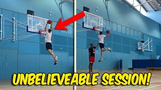 My FIRST WINDMILL DUNK! *INSANE Dunk Session!* | Dunk Journey #29