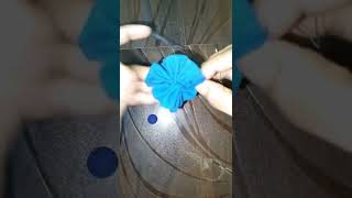 fabric flower🌺#shorts #youtube#ytstudio#popular #flower#like#tutorial#love #trending#one#youtuber