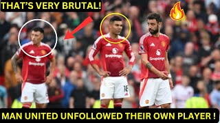 No Way!  Manchester United unfollowed one first team player on Instagram!