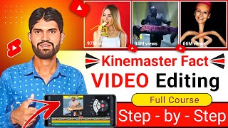 Kinemaster Fact Video Editing Full Course | Fact Video Kaise Banaye | Sunil Patani Technical