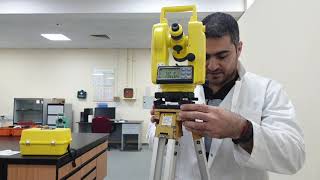 digital theodolite part2-setup