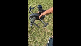 DRONE GIGANTE COM CÂMERA ENCIMA!