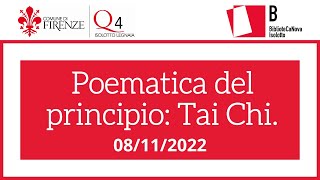 Poematica del principio: Tai Chi