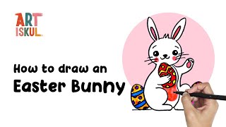 How to draw a cute Easter  Bunny | Easter Sunday | Easy and Simple Drawing Tutorial For Beginners