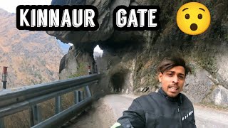 ITNA BADA GATE WO BHI PAHAD KO KAAT KAR   #winterspiti #kinnaur