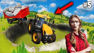 Start with $0 in a huge HOLE! 🚜 #5