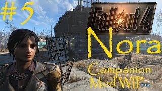 Fallout 4 - Let's Play: Nora Companion (WIP) - Part 5 (Survival)