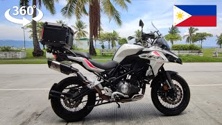 360 Ride by the Water on a Benelli TRK 502 X in Subic Bay Freeport Zone (SBFZ) - 360 Tour