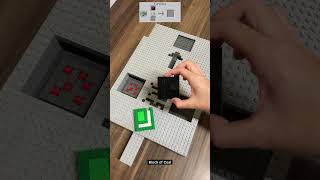 Smelting Minecraft Deepslate Redstone Ore BUT Lego!